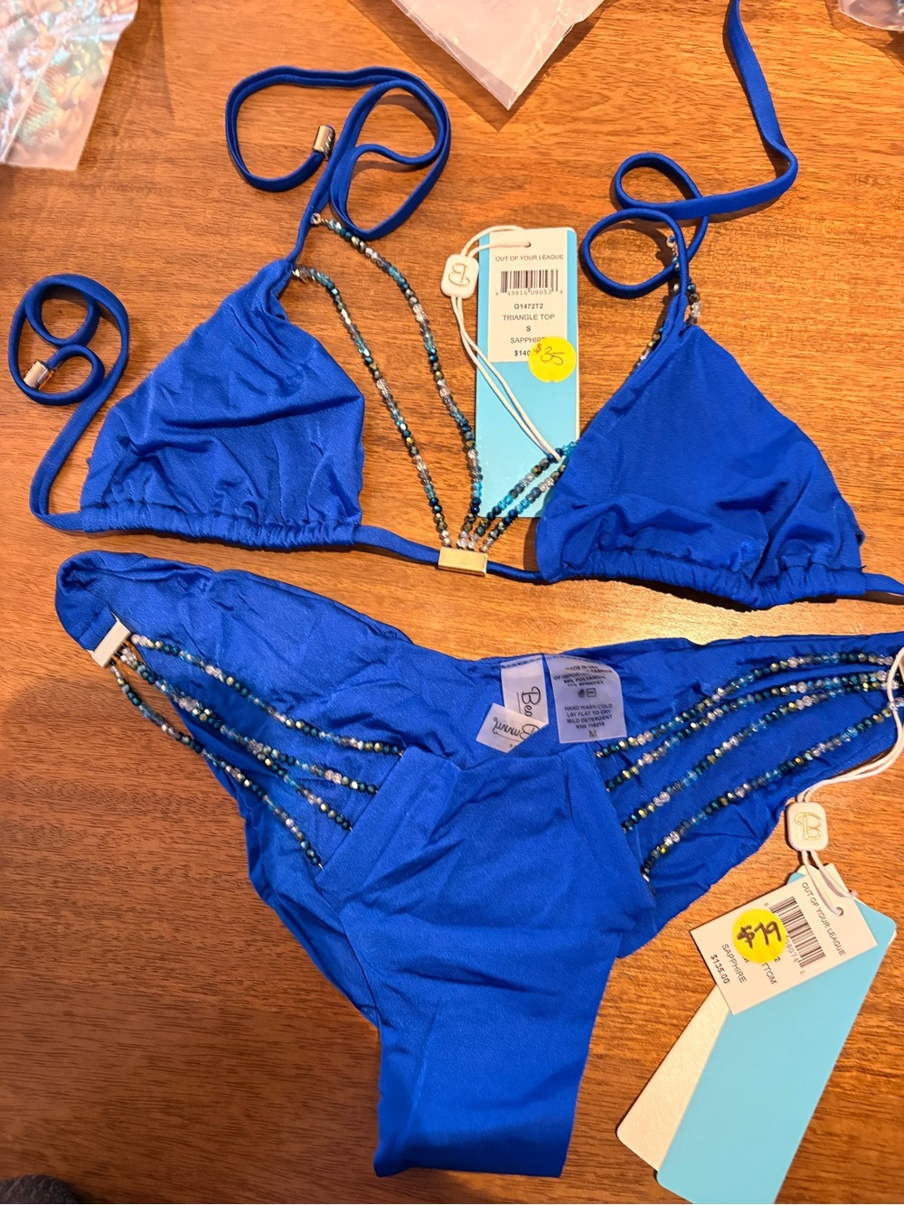 Beach bunny bikini set